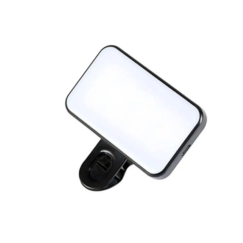 Clip-on LED Ring Light-3 Brightness Modes for Perfect Selfies & Videos