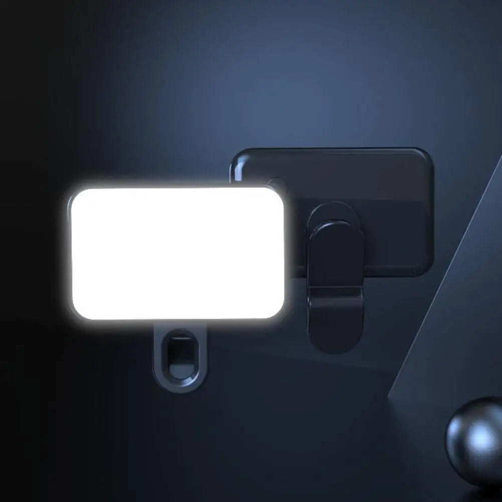 Clip-on LED Ring Light-3 Brightness Modes for Perfect Selfies & Videos